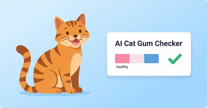 AI Cat Gum & Tongue Color Checker